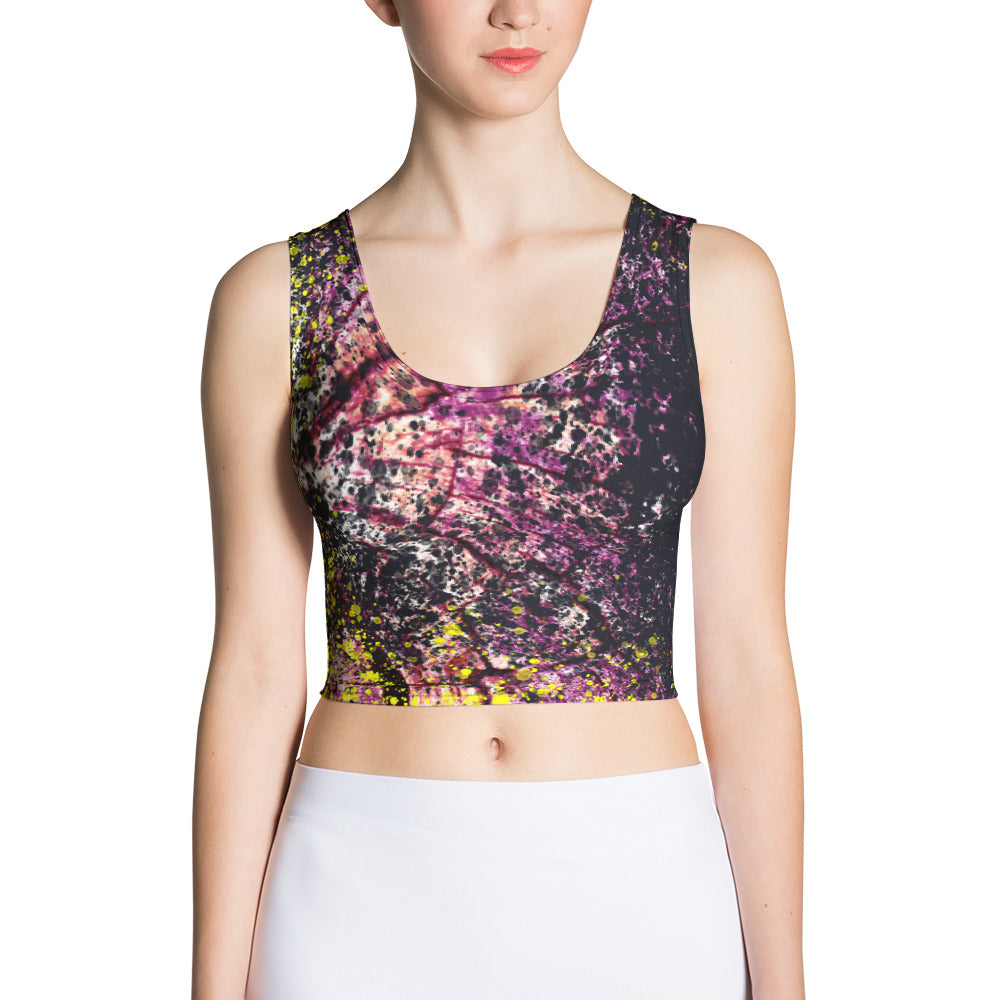 High Frequency | She Moves Fitted Crop Top | UpRouteLife