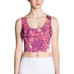 Growth Ring | She Moves Fitted Crop Top | UpRouteLife